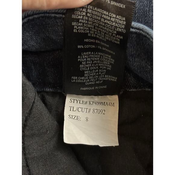 Kut From The Kloth Madeleine Trouser Flare Jeans Blue Denim Women’s Size 8 - Picture 16 of 16